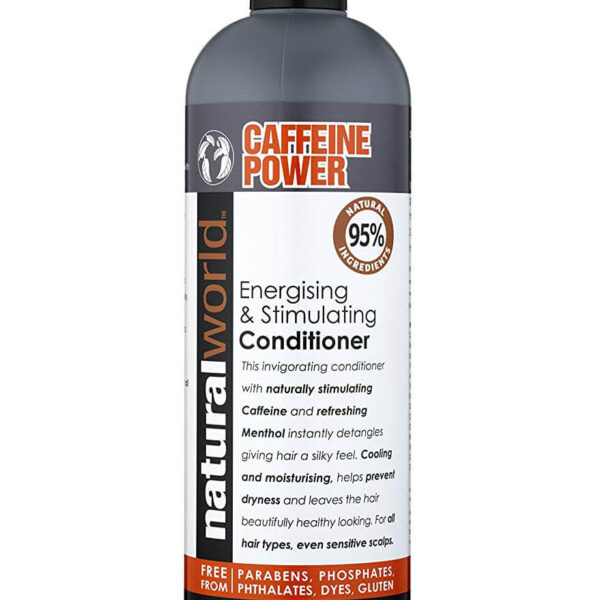 Natural World Caffeine Power Energizing and Stimulating Hair Conditioner 500ml