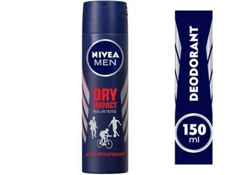 Nivea Men Antiperspirant Deodorant Spray Dry Impact 150ml