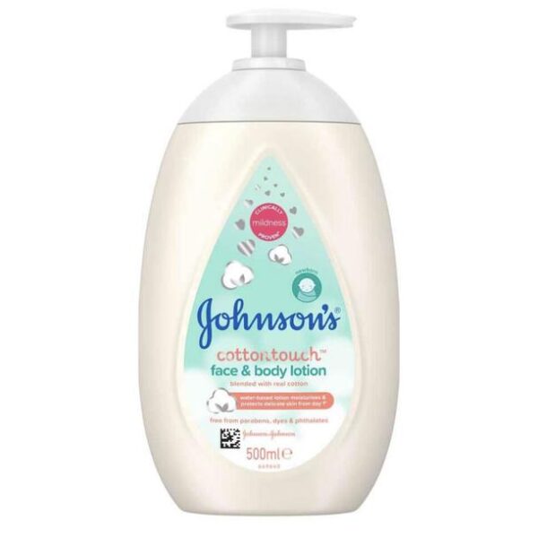Johnson's cottontouch face and body lotion 500ml