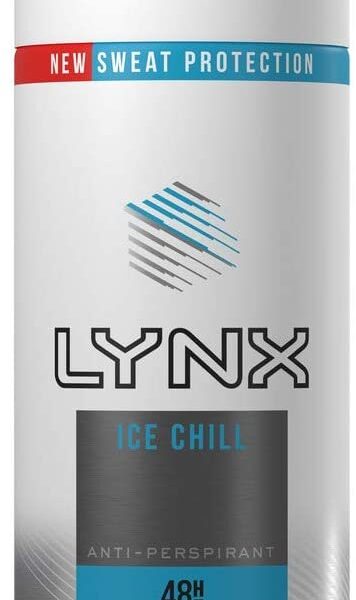 Lynx ice chill antiperspirant deodorant spray for men 150ml